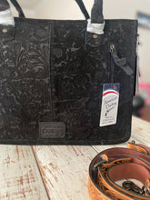 Load image into Gallery viewer, True Grit Black velvet laptop bag by
