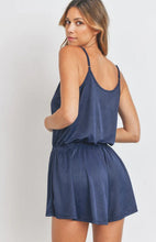 Load image into Gallery viewer, Navy Romper

