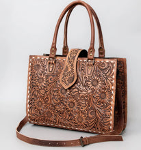 Load image into Gallery viewer, Darling Tooled Tote
