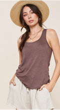 Load image into Gallery viewer, Charlene Tank Top in Mocha
