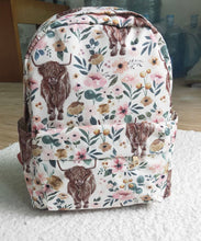 Load image into Gallery viewer, Pink Highland backpack
