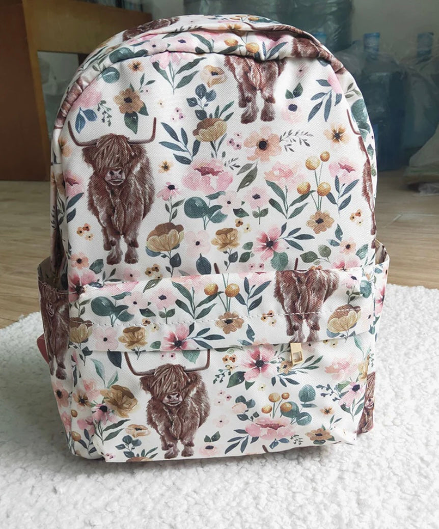 Pink Highland backpack